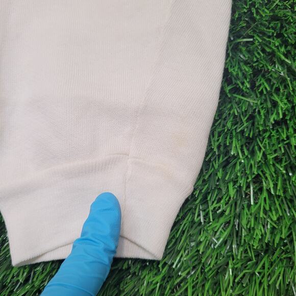 VTG 1985 Funny Rabbit Sweatshirt Womens Large (Tagged M) Cropped 3/4 Sleeve - Picture 5 of 8